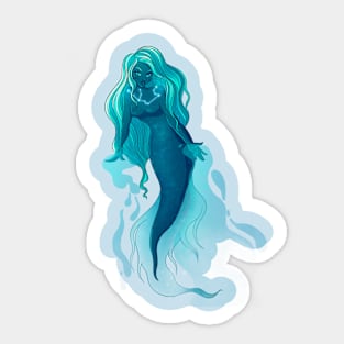 Aquarius Mermaid Sticker